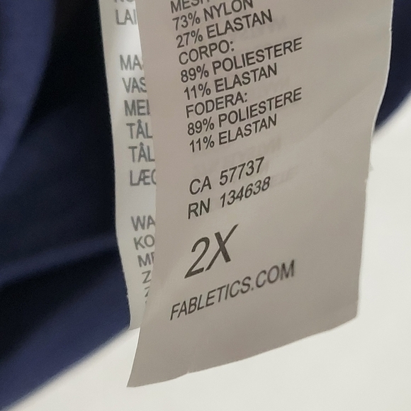 Fabletics NWT Oasis Twist Medium Impact Sports Bra Size 2X. - Picture 12 of 12